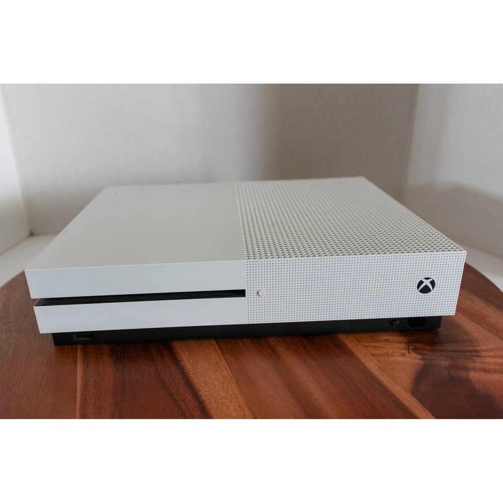 Microsoft Xbox One S 500GB Console 1681 White Video Game System *NO Controllers